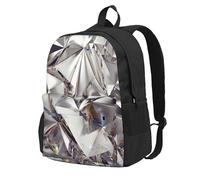 PPHGUT Sac à dos de grande capacité résistant à l'eau avec motif diamant pour amateurs de plein air