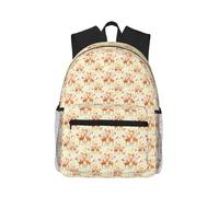 PPHGUT Sac à dos léger avec imprimé girafe, cœur, fleur, papillon, pour voyage, aventures en plein air, camping, double sac à bandoulière