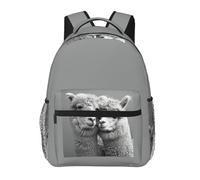 PPHGUT Sac à dos polyvalent avec imprimé « I Love Alpagas » - Léger et imperméable - Pour voyage, travail, aventures en plein air