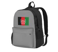 PPHGUT Sac à dos pour adulte avec imprimé drapeau de l'Afghanistan - Grande capacité - Résistant à l'eau - Pour la randonnée et les amateurs de plein air