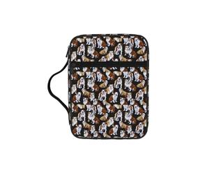 PPHGUT Sac de rangement polyvalent avec imprimé bouledogues anglais pour adultes, accessoire religieux chrétien