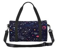 PPHGUT Sac fourre-tout de sport unisexe avec imprimé carte constellation étoilée
