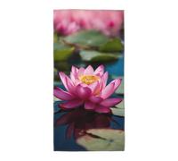 PPHGUT Spirit Of The Lotus Serviette de bain douce et absorbante pour plage, voyage, yoga, accessoires confortables