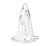 PPHGUT You Are Magical Cape à capuche unisexe avec imprimé pour cosplay, festival, carnaval, fêtes à thème