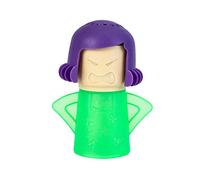PPINA Nettoyeur micro-ondes Vapeur Angry Mama Nettoie facilement le brut en quelques minutes. Gadget de cuisine à vapeur à action rapide, il suffit d'ajouter du vinaigre et de l'eau (vert)
