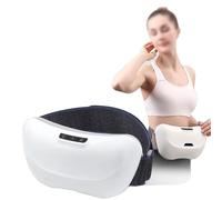 PPLDABNK Ceinture De Massage Abdominale PPLDABNK Avec Pétrissage À 3 Niveaux, Chauffante À 42 °C, Massage Bidirectionnel Et Minuterie De 15 Minutes, Portable Et Rechargeable,Plug-in model