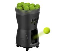 PPLDABNK Machine À Balles De Tennis Portable - Autonomie De 3 À 5 Heures, Angle De Service De 20 À 60 °, Distance De Service De 14 M +, Vitesse De Balle De 8 À 60 Km/h, for La Pratique en Solo