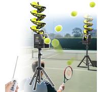 PPLDABNK Machine De Lancement De Tennis avec Télécommande - Autonomie De La Batterie De 10 Heures, Plusieurs Modes D'entraînement, Assemblage Modulaire, for La Pratique des Balles De Tennis