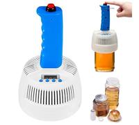 PPLDABNK Machine De Scellage par Induction Électromagnétique, Thermoscelleuse Portative pour Bouteilles en Plastique, Puissance Et Durée Réglables, Diamètre De Scellage 20-80/20-130 Mm,2-10cm