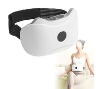 PPLDABNK Masseur Abdominal Électrique Sans Fil Avec Chauffage, Réglage De La Force À 2 Vitesses, Pétrissage Avant Et Arrière, Tour De Taille Réglable Pour Apaiser Et Détendre,White