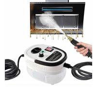 PPLDABNK Nettoyeur Vapeur Multifonction Portatif De 2 500 W, Avec Grand Réservoir D'eau De 1,2 L, Nettoyage En Profondeur Réglable Sur 6 Niveaux, Chauffage Rapide En 15 S,White
