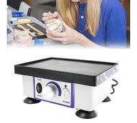 PPLDABNK Oscillateur Dentaire Pour Plâtre 120 W/150 W, Capacité De Charge 2 Kg/3 Kg, Bouton De Changement De Vitesse Et Base Antidérapante, Plaque Vibrante Pour Laboratoire Dentaire,small