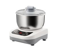 PPLDABNK PéTrin Automatique avec Fonction Fermentation, PéTrin Domestique 250W avec Verre Doseur, Capacité 5L/7L/9L en Acier Inoxydable 304, Design Fendu pour La Plupart des Cuisiniers Amateurs,5L