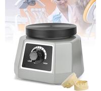 PPLDABNK Vibrateur De Laboratoire Rond Pour Plâtre - À Vitesse Variable, Base Antidérapante Et Plaque Vibrante, Dissipation Rapide De La Chaleur, Capacité De Charge : ≤ 3 kg,Grey