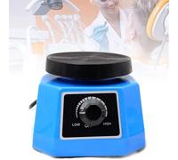 PPLDABNK Vibrateur De Laboratoire Rond Pour Plâtre - À Vitesse Variable, Base Antidérapante Et Plaque Vibrante, Dissipation Rapide De La Chaleur, Capacité De Charge : ≤ 3 kg,Blue