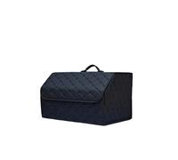 PPLKHS Boîte Rangement Coffre Voiture Grande Capacité Sac Rangement pour Outils Multi-usages Rangement Matière synthétique Pliable pour Boîte Rangement d'urgence(Black Black M)
