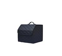 PPLKHS Boîte Rangement Coffre Voiture Grande Capacité Sac Rangement pour Outils Multi-usages Rangement Matière synthétique Pliable pour Boîte Rangement d'urgence(Black Black S)