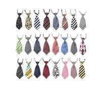 PPLKHS Collier De Cravate À Double Pont pour Chien, Réglable À La Main, Accessoires De Toilettage pour Chien, Fournitures pour Animaux De Compagnie, Petit Et Moyen, 50 Pièces