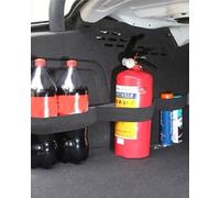 PPLKHS Filet Rangement Coffre Arrière Voiture, Filet Maille Siège, Cordon Élastique, Autocollant Magique, Sac Rangement Universel, Organisateur Automatique(Storage Belt 40cm)