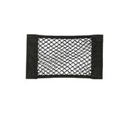 PPLKHS Filet Rangement Coffre Arrière Voiture, Filet Maille Siège, Cordon Élastique, Autocollant Magique, Sac Rangement Universel, Organisateur Automatique(25 x 30cm)