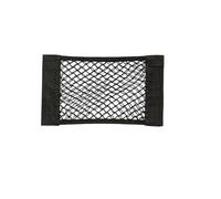 PPLKHS Filet Rangement Coffre Arrière Voiture, Filet Maille Siège, Cordon Élastique, Autocollant Magique, Sac Rangement Universel, Organisateur Automatique(25 x 80 cm)