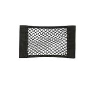 PPLKHS Filet Rangement Coffre Arrière Voiture, Filet Maille Siège, Cordon Élastique, Autocollant Magique, Sac Rangement Universel, Organisateur Automatique(25 x 25cm)
