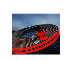 PPLKHS Joint en Caoutchouc pour Pare-Brise Et Toit Ouvrant 27 Mm Bande D'étanchéité pour Bord De Fenêtre De Toit Bande Étanche Et Résistante Aux Intempéries Bande d'étanchéité Voiture(27mmx4m)