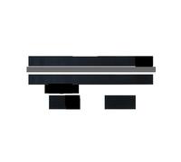 PPLKHS Pochette en Maille Élastique Coffre Voiture, Organisateur D'intérieur Voiture, Sangle Fixe, Filet Rangement, Sac Fixation pour Dossier Siège, Auto(4PCs)