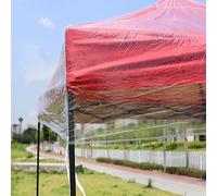 PPLONG-GE W0501709 Tonnelle 3 x cm - Imperméable et stable Résistant à l'hiver Double toit de rechange transparent Avec fixe Pour tente jardin, fête, protection contre la pluie