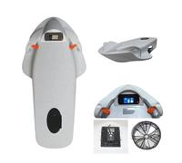 PPLOPPO Planche de Surf électrique à Jet d'air F2, hélice sous-Marine Grande Vitesse, Scooter Aquatique, Planche for embarcations pour la plongée en apnée