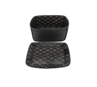 PPLSHO Protecteur en Doublure Coffre Seau Siège Moto Universel 28L-100L Fixation Rétractable Et Mécanisme d'attache Sécurité Boîte Outils Rangement L'intérieur La Doublure Intérieure Coussin