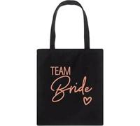 Ppmter Sac Cabas de mariée, Sac à Main en Toile, Sac bandoulière, Cadeau pour Enterrement de Vie de Jeune Fille, Mariage, fiançailles, Voyage de Noces
