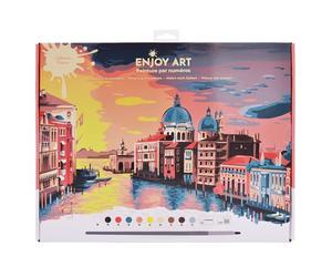 PPN Kit Peinture par Numéros, 40x30 cm, Initié, Venise