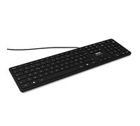 pport Connect Clavier USB de Bureau Professionnel 109 Touches 6 raccourcis multimédias Design Ultra Fin et élégant USB-a & USB-c Plug & Play Noir