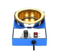 PPot de Soudure, Pot à souder 150/250/300W, four de d'étain, thermorégulation, bain à dessouder, 100/80/50/38mm, 200~450 Centigrades pour Faire Fondre le Métal(300W)