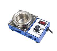 PPot de Soudure, Pot à souder 150 W, bain à dessouder 50 mm ST-21C, 450 degrés maximum en acier inoxydable, bain à dessouder, fers à souder électriques pour Faire Fondre le Métal(Spare tin container)