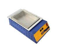 PPot de Soudure, Pot à souder numérique Double sans plomb, bain à dessouder 280x200x45mm, 21.2KG, 2000W CM- 280S pour Faire Fondre le Métal