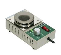PPot de Soudure, Pot à souder résistant aux hautes températures, plaque de bain à dessouder, Pot à souder électrique Miniature 38mm 150W for soudure de Pcb pour Faire Fondre le Métal(Lead Free)