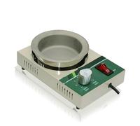 PPot de Soudure, Pot à souder ZB100D 380W, plaque de bain à dessouder, 210x150x70mm, Pot à souder Miniature sans plomb pour Faire Fondre le Métal(ZB-100D Lead Free)
