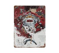 PPOXXFFE Affiche de film d'animation Akira - Décoration murale en métal - Décoration moderne de bar - 40 x 30 cm