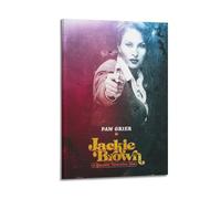 PPOXXFFE Jackie Brown - Poster de film décoratif sur toile - Poster mural moderne pour chambre à coucher - 50 x 75 cm