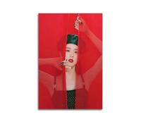 PPOXXFFE Jisoo Blackpink Poster1 - Impression sur toile - Décoration murale moderne pour chambre à coucher - 60 x 90 cm