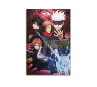 PPOXXFFE Jujutsu Kaisen Posters20 - Poster décoratif sur toile - Affiches murales et image d'art moderne pour chambre à coucher (40 x 60 cm)