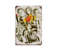 PPOXXFFE Movie Kill Bill Character Collection PostersWall Decor Art Metal Tin Poster Modern Bar Decorations30 x 20 cm