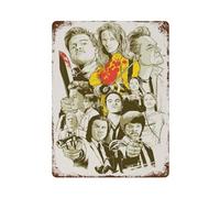 PPOXXFFE Movie Kill Bill Character Collection PostersWall Decor Art Metal Tin Poster Modern Bar Decorations40 x 30 cm