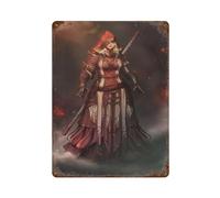 PPOXXFFE Poster Game Divinity Original Sin II Origins Inquisitor - Décoration murale en métal - Décoration de bar moderne - 40 x 30 cm