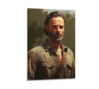 PPOXXFFE Poster The Walking Dead Poster12 - Peinture sur toile - Impression d'art moderne pour chambre à coucher - 50 x 75 cm
