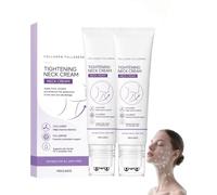 Pppaw Creme Liftante Cou Roll-On,Magic Collagen Fullerene Neck Cream,Pppaw Instant Neck Lift Creams,Tightening Cream to Firm Necks,Crème Raffermissante Pour Tighten and Lift Pour Les Peaux Crépues (2)