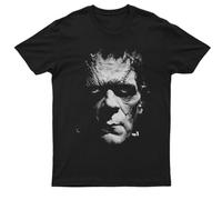 PPPeedsss22 Frankenstein Portrait Halloween Monster Horror Movie T-Shirt