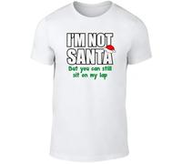 PPPeedsss22 I'm Not Santa T-Shirt Christmas Funny Smart Fancy Dress Party Xmas